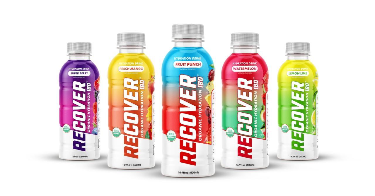 INTRODUCING RECOVER 180; THE ONLY ORGANIC SPORTS DRINK FORMULATED FOR ... INTRODUCING RECOVER 180; THE ONLY ORGANIC SPORTS DRINK FORMULATED FOR ...
